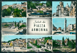 Delcampe - Enna Piazza Armerina Saluti Da Foto FG Cartolina ZKM7696 - Enna