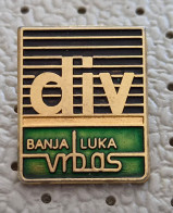 Delcampe - ¨ Wood Industry “ DIV Vrbas” – Banja Luka, Yugoslavia Bosnia Ex Yugoslavia  Pin - Marques