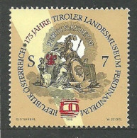 Delcampe - AUSTRIA 1998 175TH ANNIVERSARY TYROL STATE MUSEUM TYROLIA SET MNH - Ungebraucht