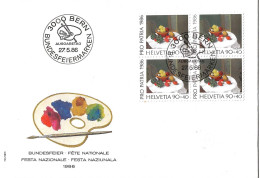Delcampe - CH FDC 1986 - Briefe U. Dokumente