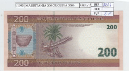 Delcampe - CRJ1095 BILLETE MAURITANIA 200 OUGUIYA 2006 P-11b SIN CIRCULAR - Mauritanie