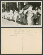 Delcampe - China Old Real Photo Postcard Female Mourner Women In Sack Cloth Chinese Funeral - China