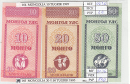 Delcampe - CRJ0164 BILLETE MONGOLIA 10 TUGRIK 1993 P-49 - Mongolie
