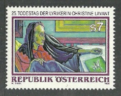 Delcampe - AUSTRIA 1998 CHRISTINE LAVANT POET SET MNH - Ungebraucht