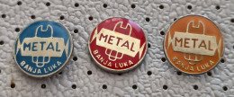 Delcampe - METAL Banja Luka Metal Industry Bosnia Yugoslavia Pins - Marques