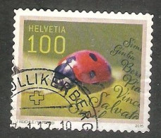 Delcampe - Switzerland - Michel 2412   Insect - Gebraucht