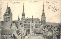 Delcampe - AACHEN NRW Rathaus Rueckfront - Aachen