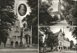 Delcampe - Luetzen Ustav Adolf Denkmal Kapelle Schloss Rathaus - Lützen