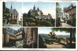 Delcampe - Wernigerode Harz Schloss Kapelle Schlosshof Schlossstrasse - Wernigerode