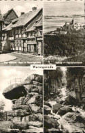 Delcampe - Wernigerode Harz Schloss Feudalmuseum Ottofelsen Steinerne Renne - Wernigerode
