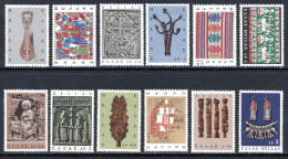 Delcampe - GREECE 1966 - Popular Art Issue - Cmpt Set - MNH - Neufs
