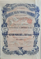 Delcampe - Casseler Braunkohlenbergbau - 1900 Bruxelles - Mines
