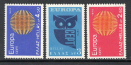 Delcampe - GREECE 1970 - Europa Issue - Cmpt Set - MNH - Neufs
