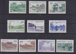 Delcampe - SOUTH COREA  Yvert 336 / 345 ** Cote €  65,00 - Corée Du Sud