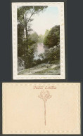 Delcampe - Australia Old Embossed Postcard An Australian Bush Stream, River Scene, Panorama - Autres & Non Classés
