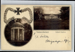Delcampe - Tuckum Schloss Durben - Polen