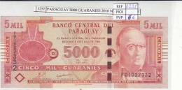 Delcampe - CRJ1237 BILLETE PARAGUAY 5.000 GUARANIES 2010 P-223c - Paraguay