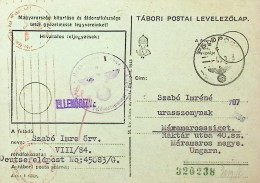 Delcampe - Hungary Hongrie Germany Third Reich Romania Roumanie 1943 WWII Feldpost Organisation Todt Censored DEL 6 - Rumänien
