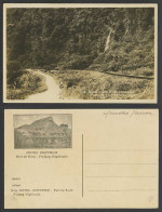 Delcampe - Indonesia Old RP Postcard Anei Kloof Road Cascade Padang Highlands Hotel Centrum - Indonesien