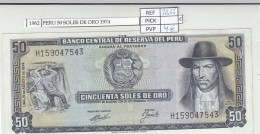 Delcampe - CRJ1962 BILLETE PERU 50 SOLES 1974 P-101c.3 - Peru