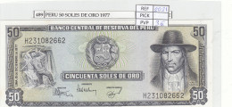 Delcampe - CRJ0489 BILLETE PERU 50 SOLES 1977 P-113 - Peru