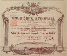 Delcampe - S.A. Compagnie Havraise Péninsulaire  De Navigation à Vapeur - Paris - 1923 - Deco ! - Navigation