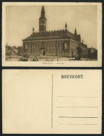 Delcampe - Copenhagen TOWN HALL Old Postcard Kobenhavn - Raadhuset - Danemark