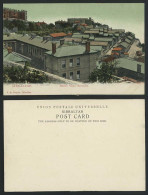 Delcampe - Gibraltar Old Colour U.B. Postcard Buena Vista Barracks, Military Barrack C.1900 - Gibraltar