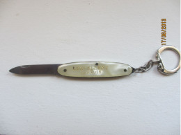 Delcampe - Porte-clé Couteau " Lexcellent Sannois  " - Coltelli