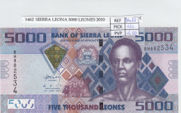 Delcampe - CRJ1462 BILLETE SIERRA LEONA 5.000 LEONES 2010 P-32a SIN CIRCULAR - Sierra Leone