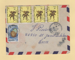 Delcampe - Cameroun - Saa - 1976 - Destination France - Kamerun (1960-...)