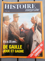 Delcampe - Histoire Magazine N° 39 Mai 1983 : Il Y A 25 Ans : De Gaulle Joue Et Gagne - Histoire