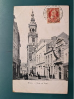 Delcampe - Mons — La Gare — Phototypie Géradon, Liège — Carte écrite 1904 - Mons