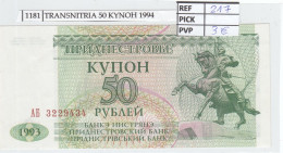 Delcampe - CRJ1181 BILLETE TRANSNISTRIA 50 RUBLOS 1993 P-19 - Other - Europe
