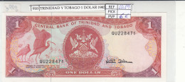 Delcampe - CRJ0910 BILLETE TRINIDAD Y TOBAGO 1 DOLAR 1985 P-36d - Trinité & Tobago