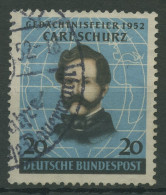 Delcampe - Bund 1952 Carl Schurz 155 Gestempelt (R19477) - Gebraucht