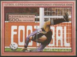 Delcampe - Aserbaidschan 1995 Fußball-WM Frankreich Block 17 Postfrisch (C30247) - Aserbaidschan