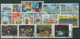 Delcampe - Färöer 1991 Kompletter Jahrgang Gestempelt (G17812) - Faeroër