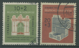 Delcampe - Bund 1953 Briefmarken-Austellung IFRABA 171/72 Gestempelt (R19519) - Gebraucht