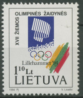 Delcampe - Litauen 1994 Olympia Winterspiele Lillehammer 547 Postfrisch - Litauen