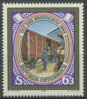 Delcampe - Österreich 1988 Tag Der Briefmarke Bahnpostwagen 1942 Postfrisch - Ungebraucht