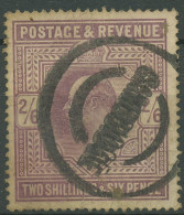 Delcampe - Großbritannien 1902 Köng Edward VII. 2'6 Shillings, 115 Gestempelt, Mängel - Gebruikt