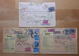Delcampe - Lot Begleit-Adresse Für Pakete Wien / Krakow / Bozen Nach Schweiz - Briefe U. Dokumente