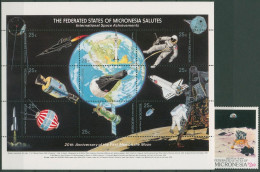 Delcampe - Mikronesien 1989 Erste Bemannte Mondlandung 132/41 K Postfrisch (C74158) - Micronésie