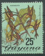 Delcampe - Guyana 1973 Freimarken Blumen 442 Gestempelt - Guyane (1966-...)