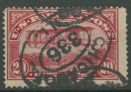 Delcampe - USA 1912 Paketmarke Doppeldecker P 8 Gestempelt - Colis