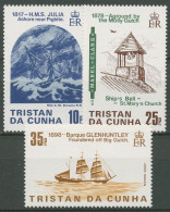 Delcampe - Tristan Da Cunha 1985 Schiffswracks 381/83 Postfrisch - Tristan Da Cunha