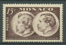Delcampe - Monaco 1951 Schriftsteller Académie Goncourt 428 Postfrisch - Neufs