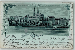 Delcampe - 4000 Basel Bâle 1900 Gebrauchsspuren Lithographie - 10644788 - Basel