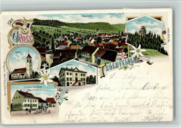 Delcampe - 5306 Tegerfelden 1902 BOAKC Lithographie Ruine Gasthaus Zum Löwen Post T... - 13702736 - Sonstige & Ohne Zuordnung